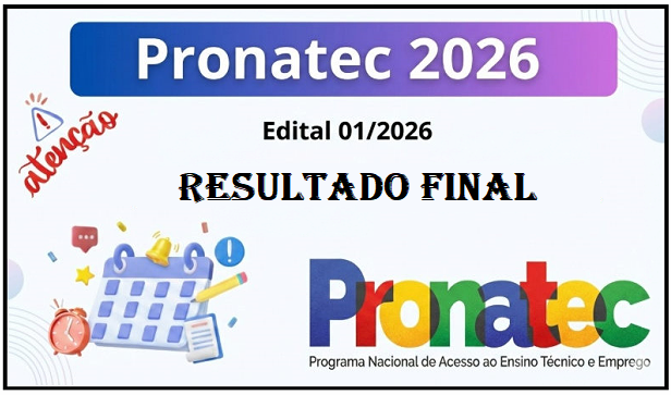RESULTADO FINAL – PRONATEC
