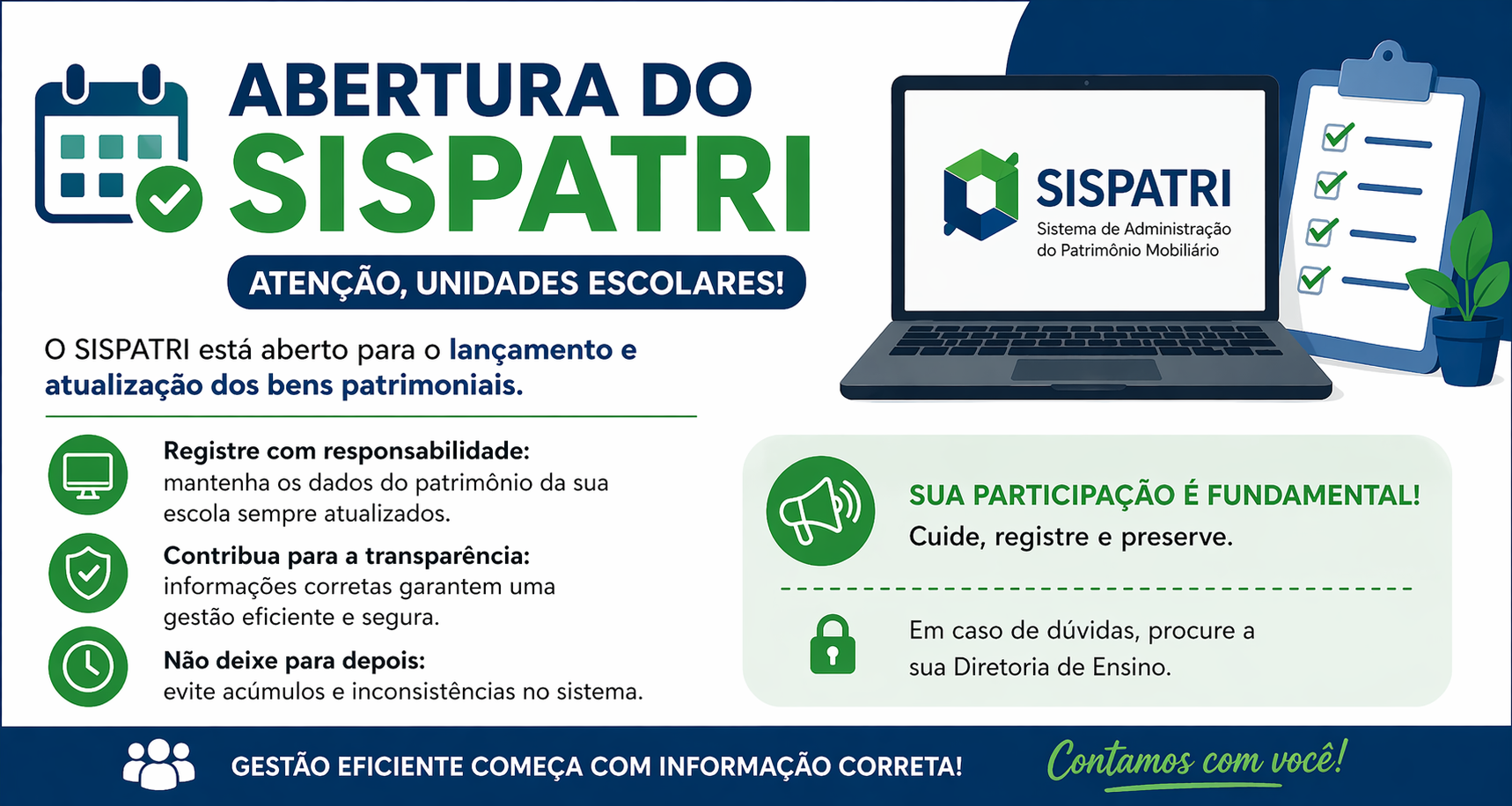 Está aberto o prazo para envio da declaração de bens e valores no SISPATRI.
