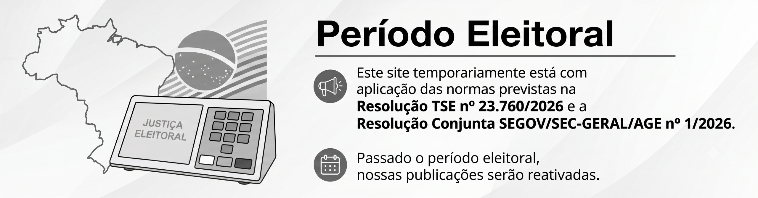 Imagem - Vedação Eleitoral
